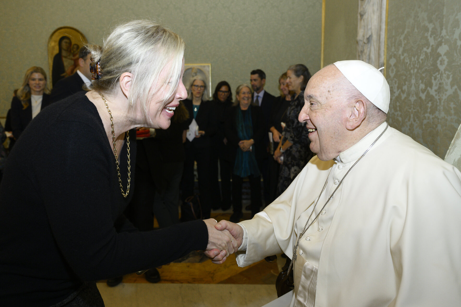 Meeting the Pope